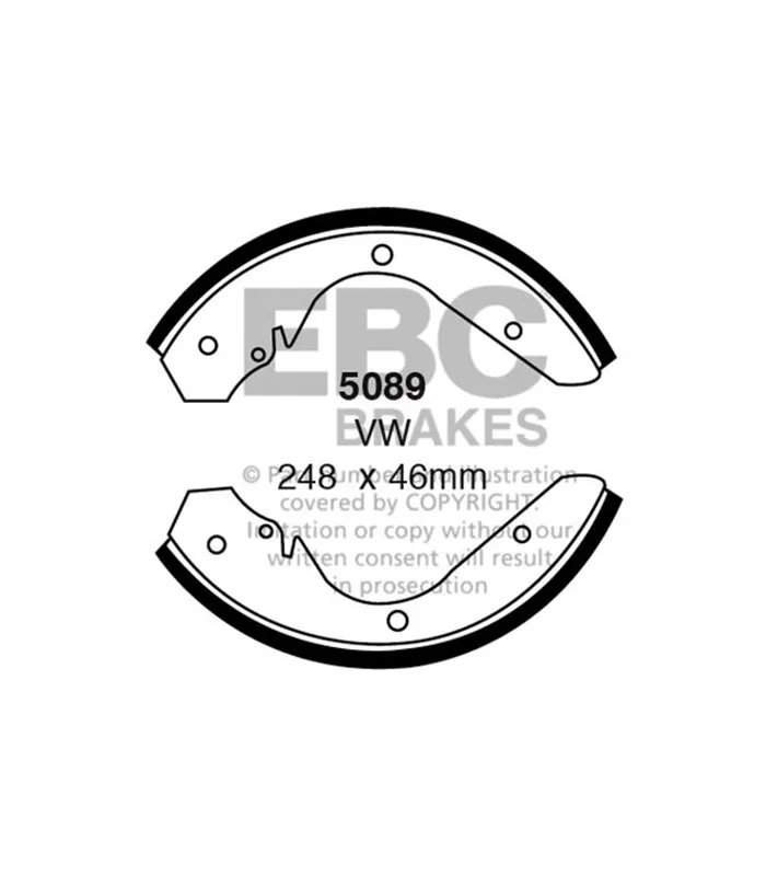 Zapata Delantera EBC 5089