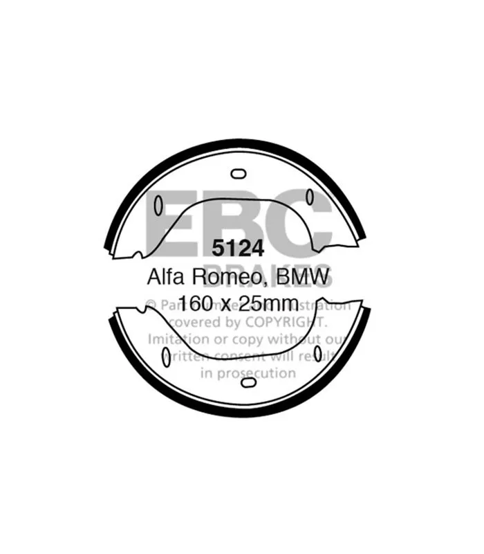 Zapata Delantera EBC 5124