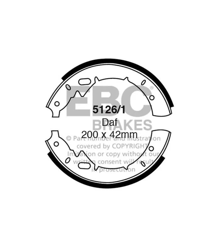 Zapata Delantera EBC 5126/1