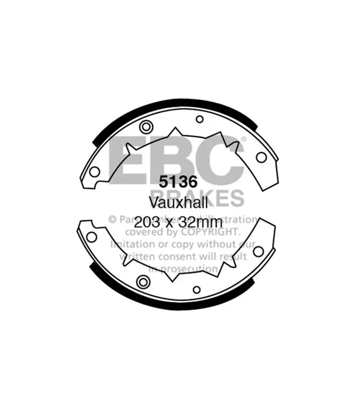 Zapata Delantera EBC 5136