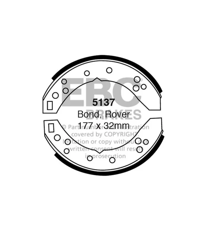 Zapata Delantera EBC 5137
