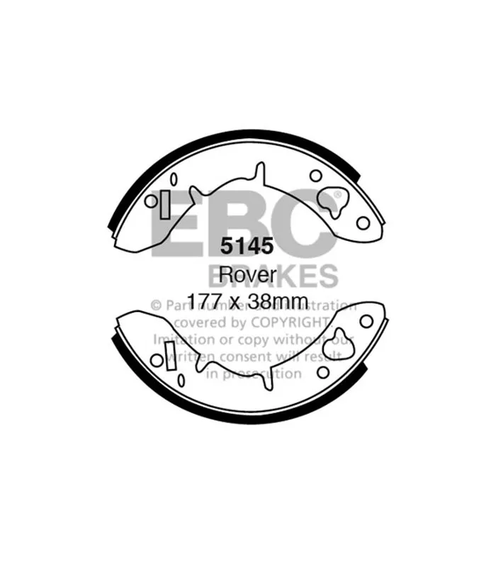 Zapata Delantera EBC 5145