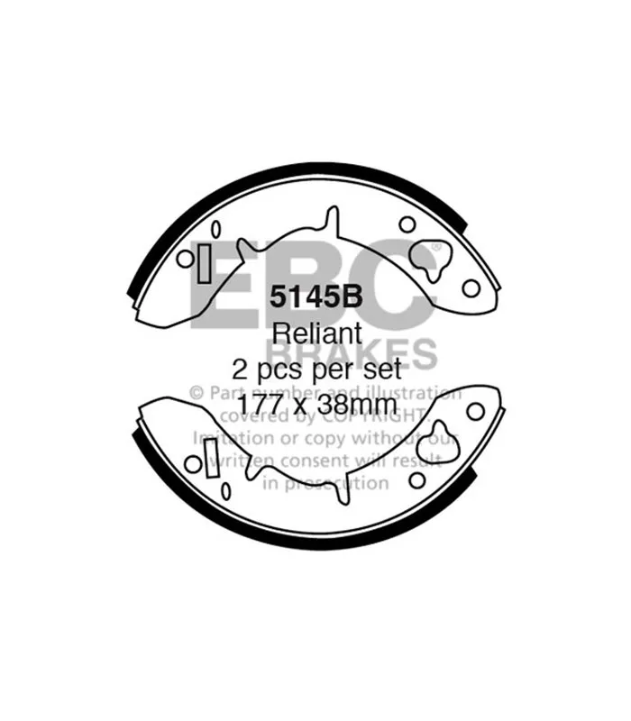 Zapata Delantera EBC 5145B