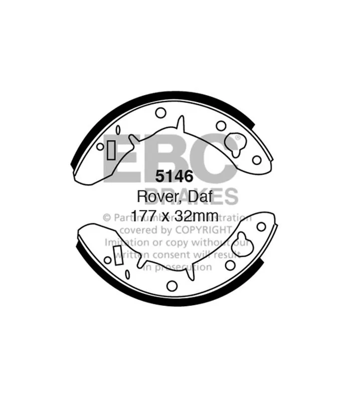 Zapata Delantera EBC 5146