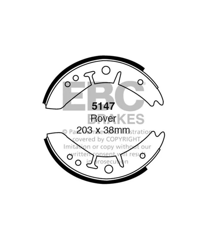 Zapata Delantera EBC 5147