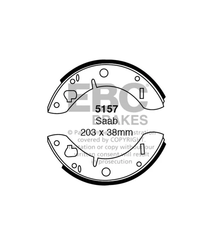 Zapata Delantera EBC 5157