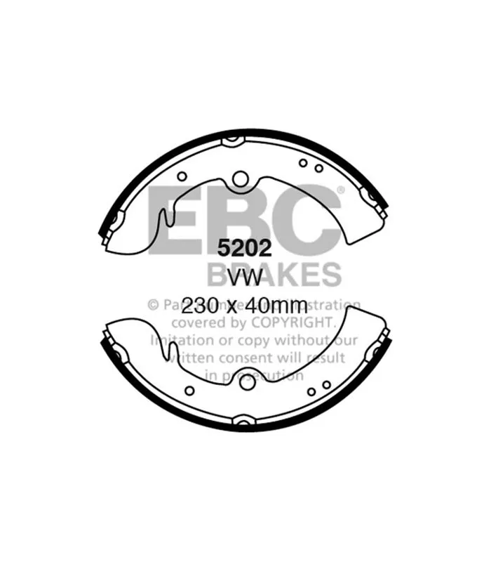 Zapata Delantera EBC 5202