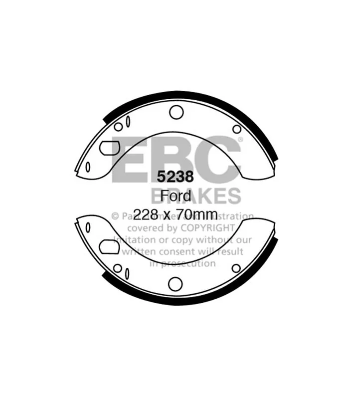 Zapata Delantera EBC 5238