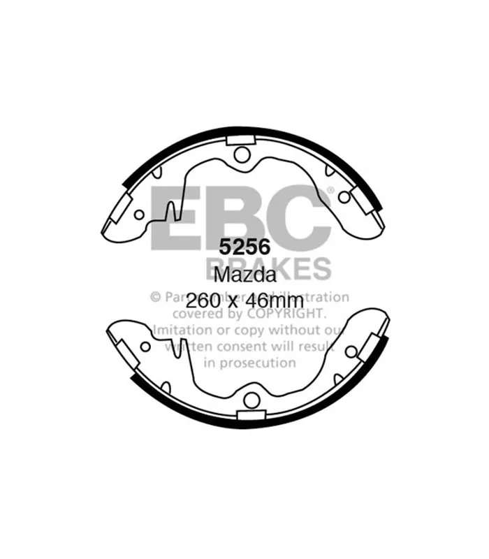 Zapata Delantera EBC 5256