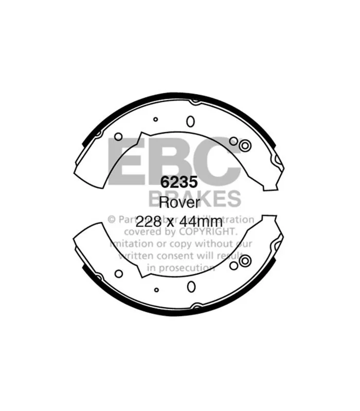 Zapata Delantera EBC 6235