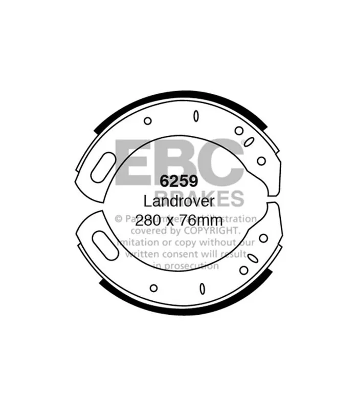 Zapata Delantera EBC 6259