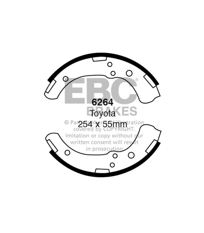 Zapata Delantera EBC 6264