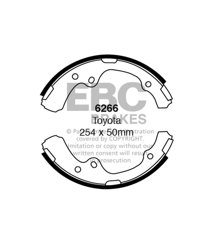 Zapata Delantera EBC 6266