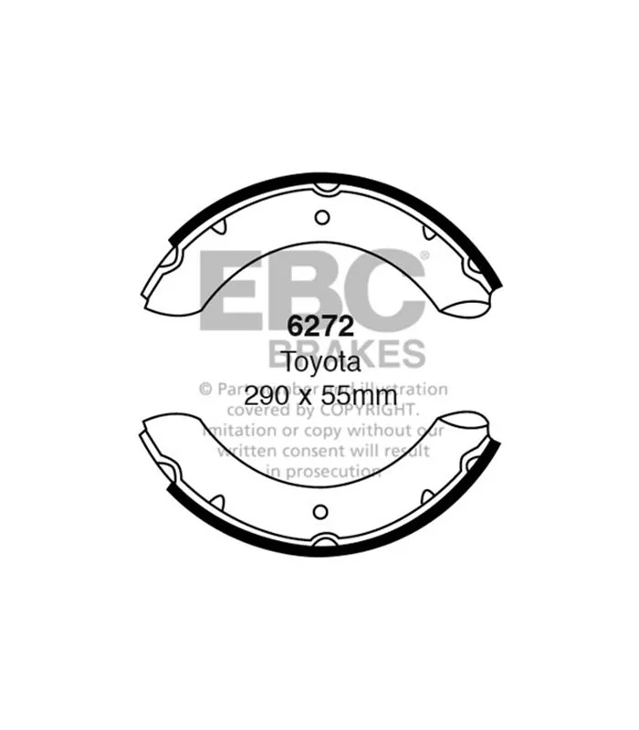 Zapata Delantera EBC 6272