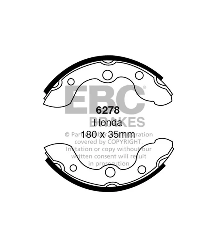 Zapata Delantera EBC 6278