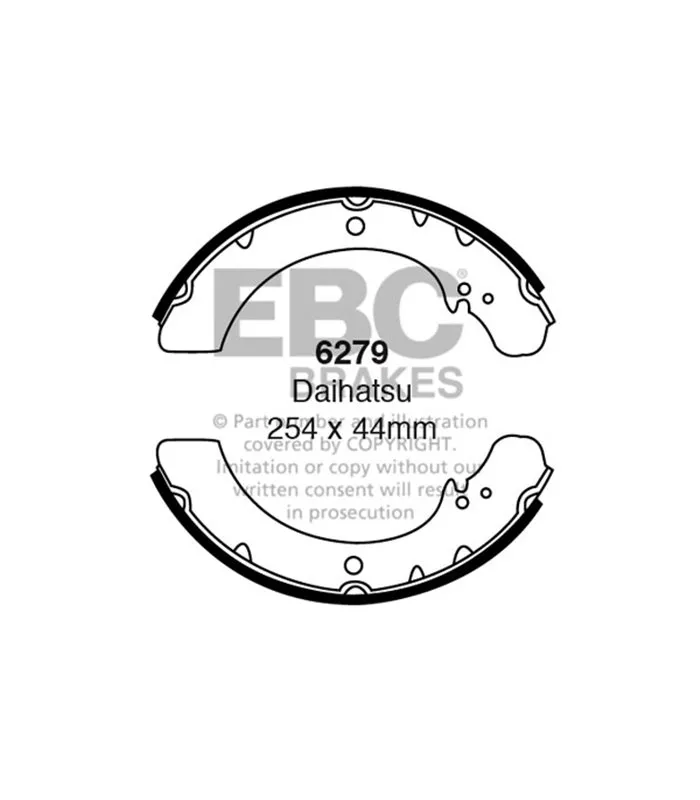 Zapata Delantera EBC 6279