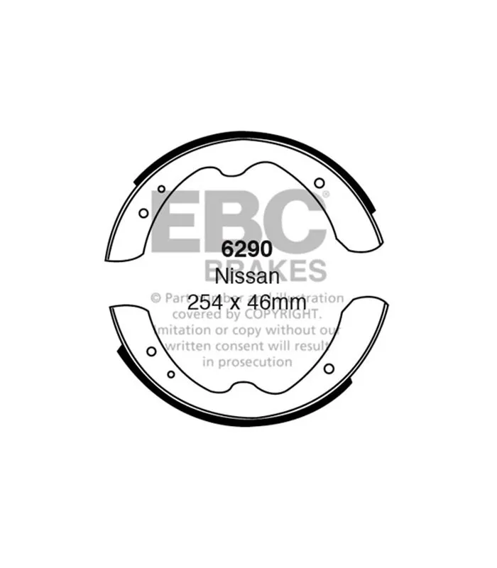 Zapata Delantera EBC 6290