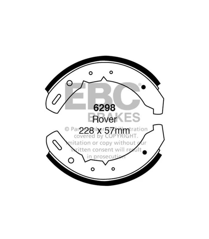 Zapata Delantera EBC 6298