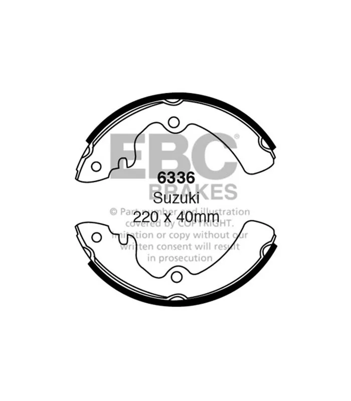 Zapata Delantera EBC 6336