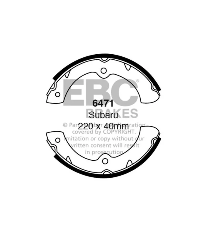 Zapata Delantera EBC 6471