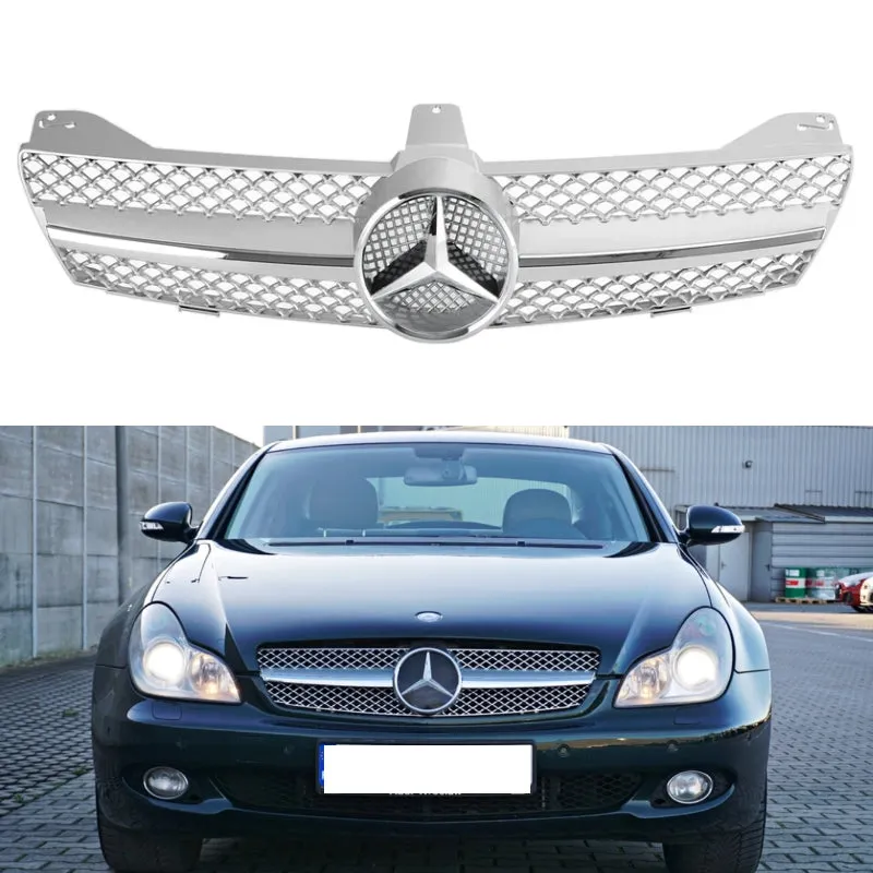 2005-2008 W219 Reemplazo de parrilla de parachoques delantero para Mercedes Benz CLS350/500/550