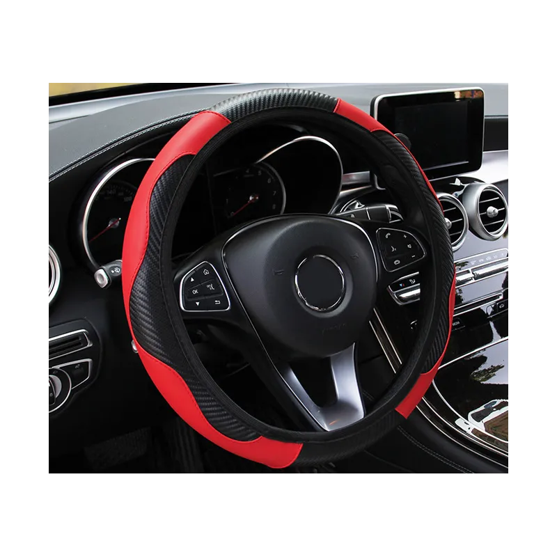 Funda de volante Roja