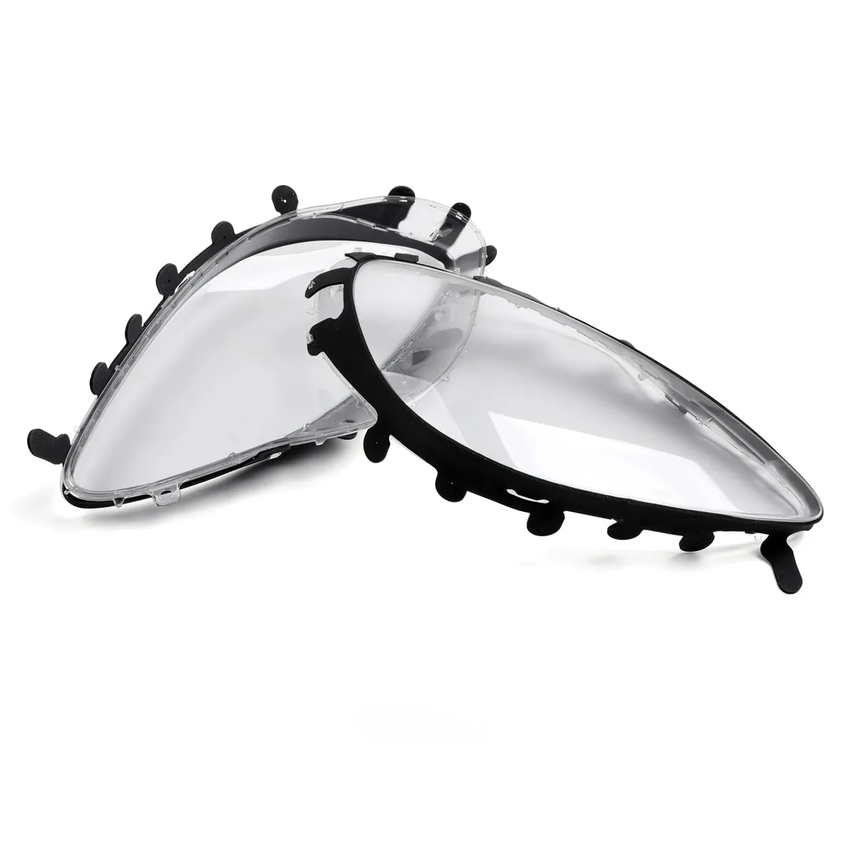 2005-2013 Corvette C6 Reemplazo de lentes de faro y juntas negras Kit