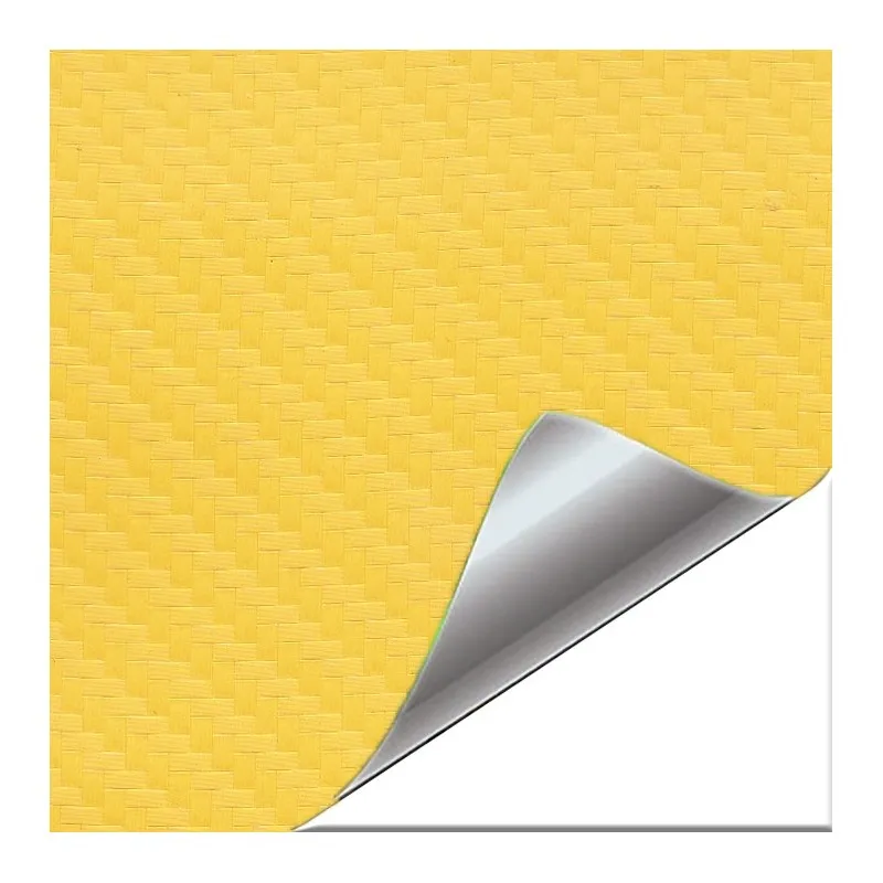 Vinilo Amarillo carbono 75 x 152 cm