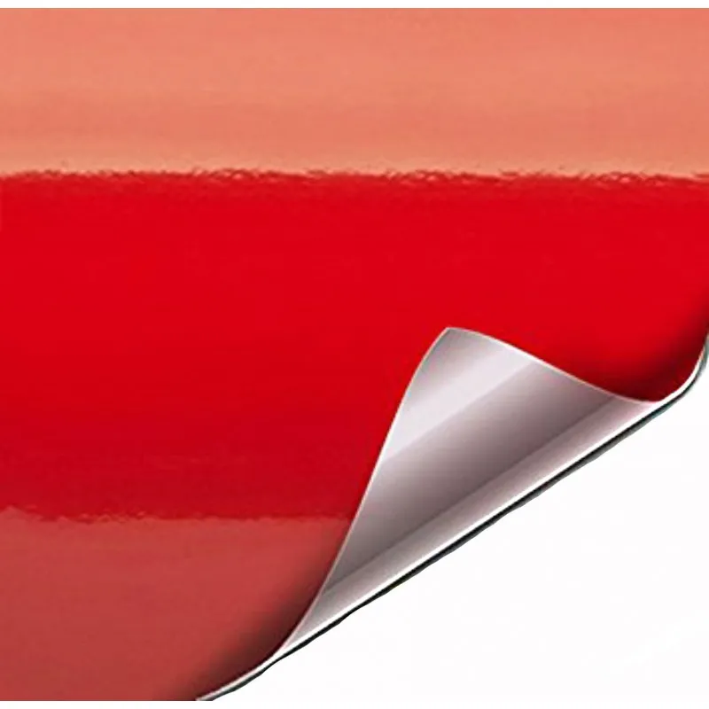 Vinilo Rojo Brillo 100x152cm