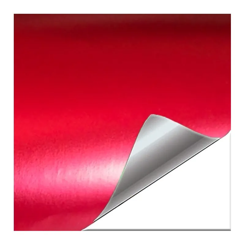 Vinilo Rojo cromado mate 300 x 152 cm